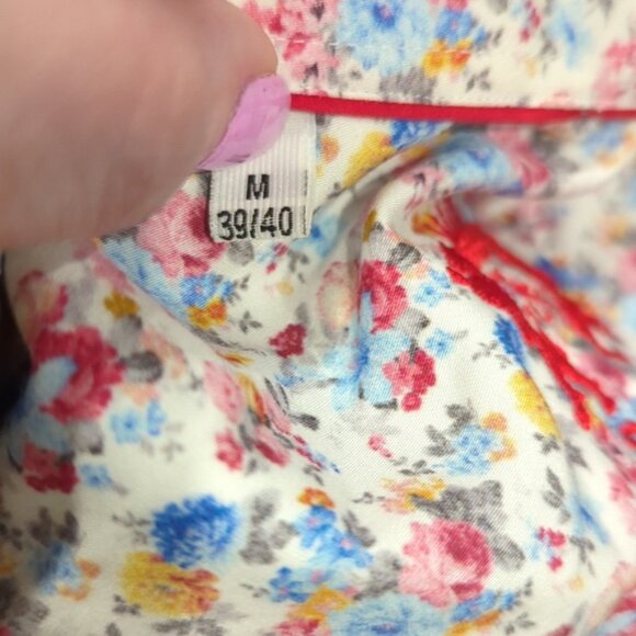 Smith dress shirt with floral accents - Picture 4 of 8